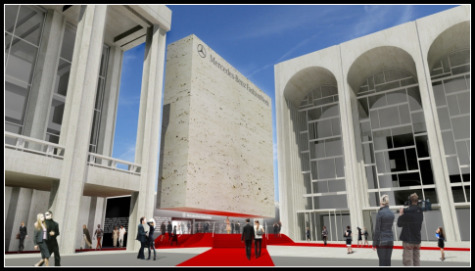 UNVEILED:  PLANS FOR MERCEDES-BENZ FASHION WEEK AT LINCOLN CENTER