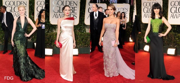 Golden Globe Awards 2012 red carpet fashion: The fashion breakdown