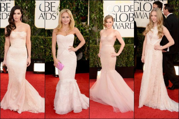 Golden Globe Awards 2013 Red Carpet Fashion